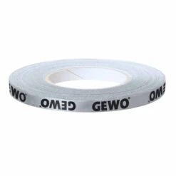 GEWO Kantenband 9mm/50m Schwarz/silber