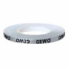 GEWO Kantenband 12mm/50m Schwarz/silber