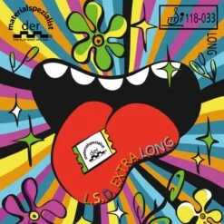 Der Materialspezialist Belag L.S.D. Extra Long Rot OX