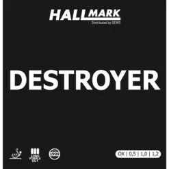 HALLMARK Belag Destroyer Rot 0,5 Mm