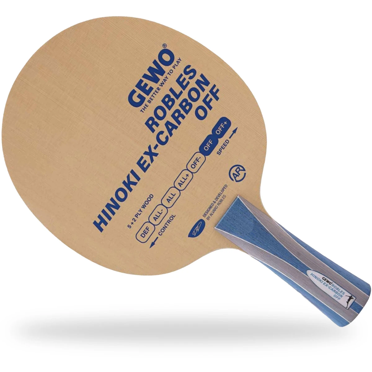GEWO Holz Robles Hinoki Ex-Carbon OFF Anatomisch