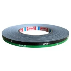 Andro Kantenband Stripes 12mm/50m Schwarz/grün