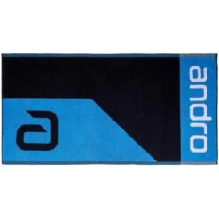 Andro Handtuch Refresh M Blau/schwarz