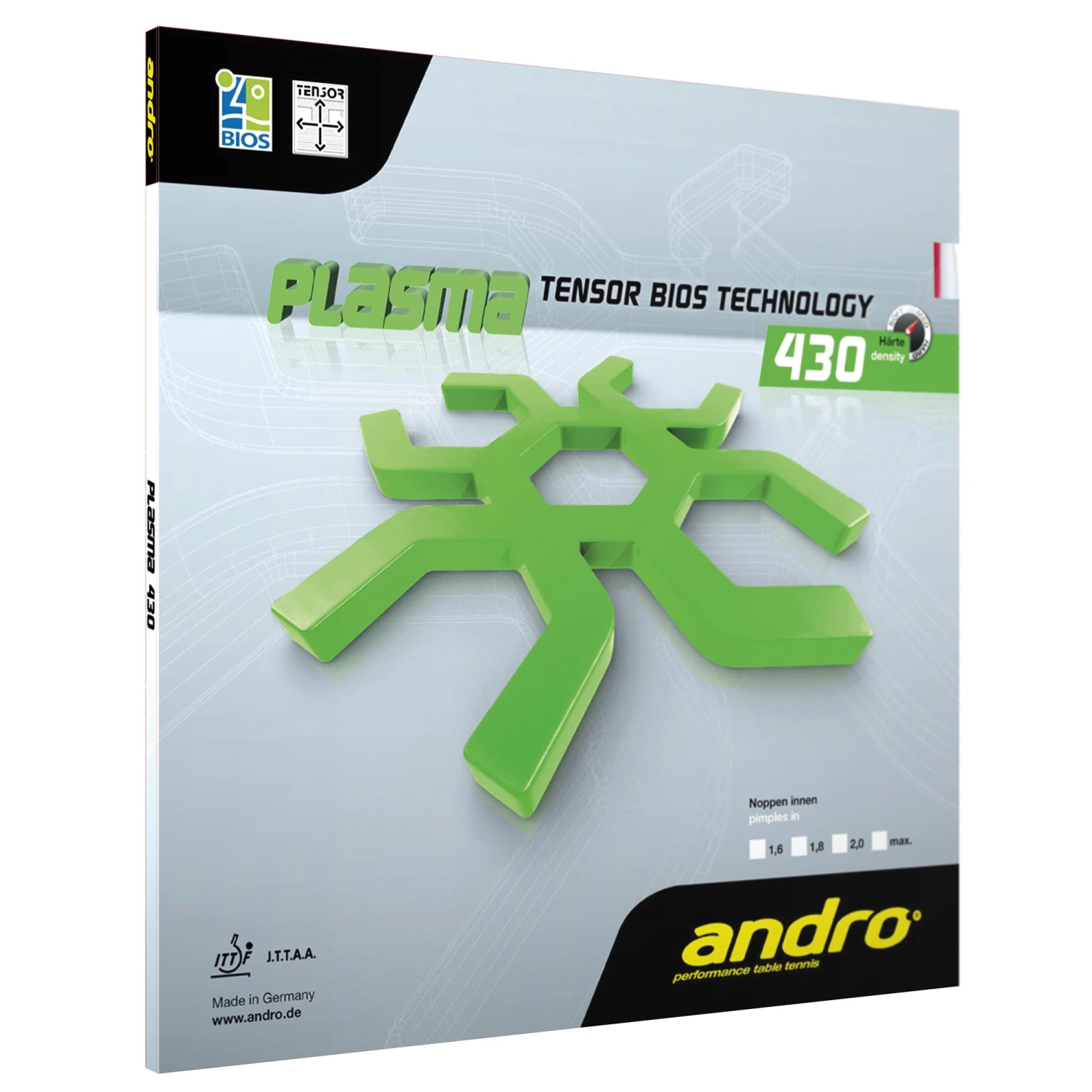 Andro Belag Plasma 430 Schwarz 2,3 Mm