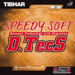 TIBHAR Belag Speedy Soft D.TecS Rot 1,5 Mm