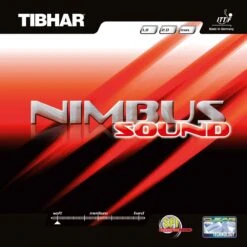 TIBHAR Nimbus Sound Offensiv-Belag Rot 1,8 Mm
