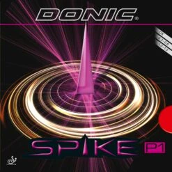 Donic Belag Spike P1 Schwarz 0,4 Mm