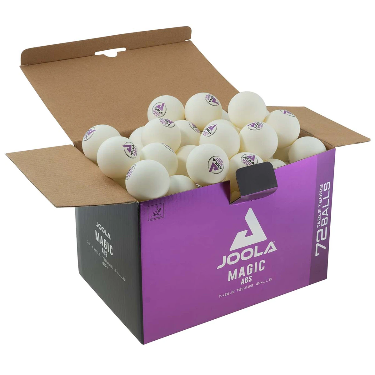 Joola Trainingsball Magic ABS 40+ 72er Weiß – Bild 2